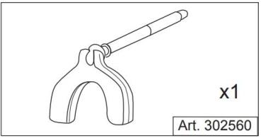 Preview: Mont Blanc Ersatzteil - ReadyFit Spannschraube / 302560