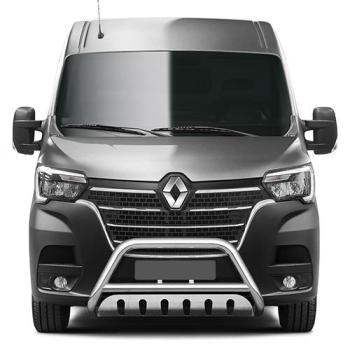 Frontschutzbügel - Movano/ Master (19-) - 70mm ø - mit Unterfahrschutz