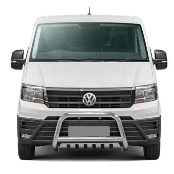 Frontschutzbügel - VW Crafter (17-) - 70mm ø - mit Unterfahrschutz