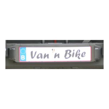 Van n Bike Tragsystems - Zubehör/ Ersatzteile - Nummernschildhalterung inkl. Beleuchtung