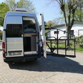Preview: Van n Bike Tragsystems -  MAN TGE / VW Crafter California Campervan - All-in One (2 Radschienen) Preview: Van n Bike Tragsystems -  MAN TGE / VW Crafter California Campervan - All-in One (2 Radschienen)