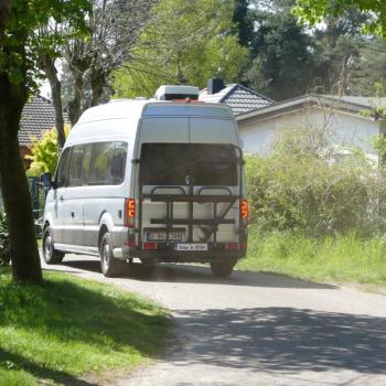Van n Bike Tragsystems -  MAN TGE / VW Crafter California Campervan - All-in One (2 Radschienen)