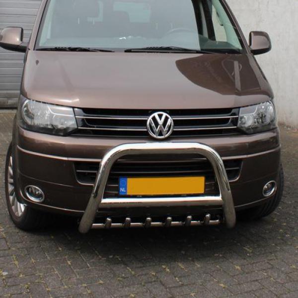 Frontschutzbügel - VW T6.1 (2019-2024) - 70mm ø - mit Kurbelgehäuseschutz